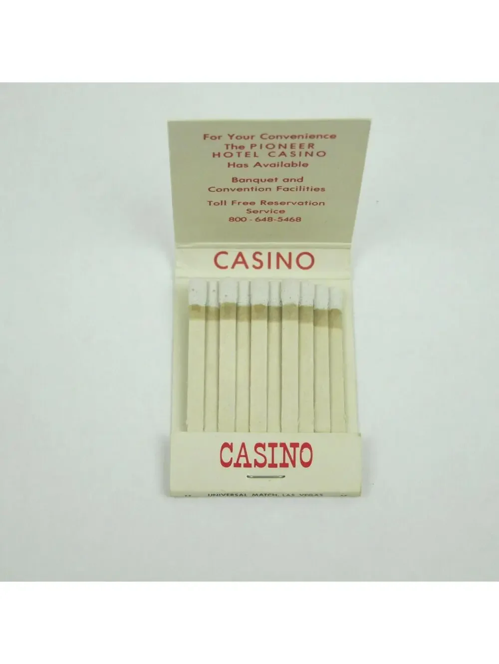 4 Vintage Matchbook Harrahs MGM Grand Hello Hollywood Pioneer Casino Reno Nevada